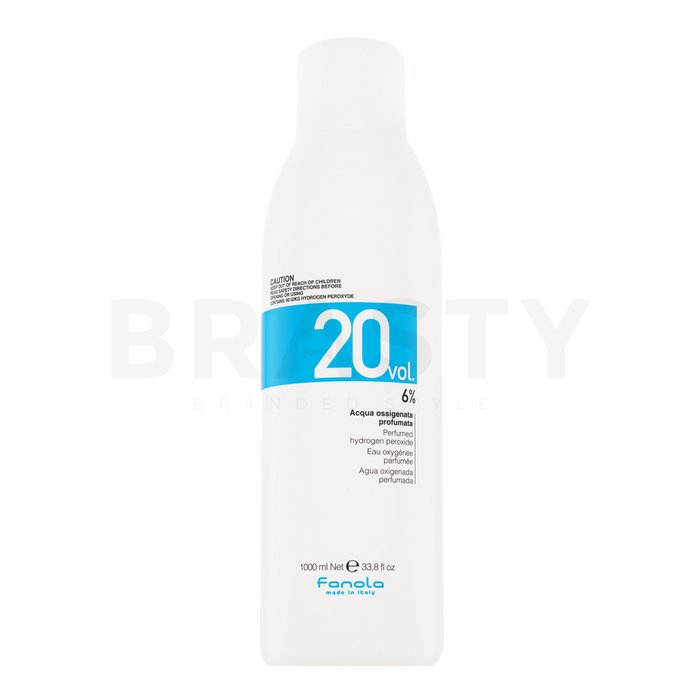 Fanola perfumed hydrogen peroxide 20 vol./ 6% emulsie activatoare 1000 ml