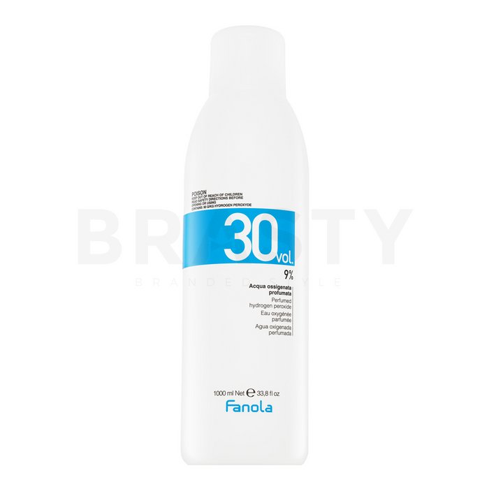 Fanola perfumed hydrogen peroxide 30 vol./ 9% emulsie activatoare 1000 ml