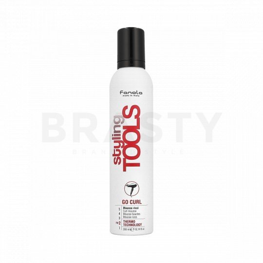Fanola styling tools go curl mousse spumă întăritoare pentru păr ondulat si cret 300 ml