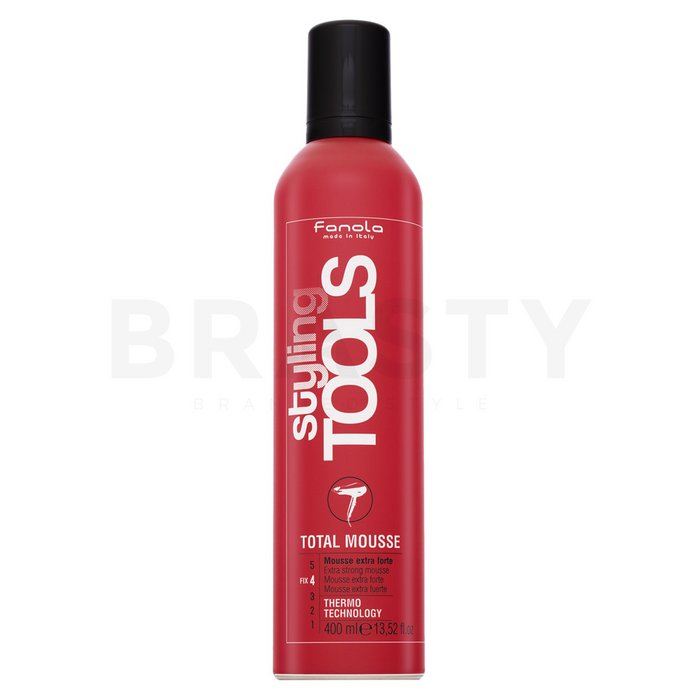 Fanola styling tools total mousse spumă întăritoare pentru modelarea termică a părului 400 ml