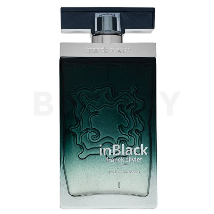 Franck olivier in black for men eau de toilette pentru bărbați 75 ml
