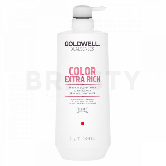 Goldwell dualsenses color extra rich brilliance conditioner balsam pentru păr vopsit 1000 ml