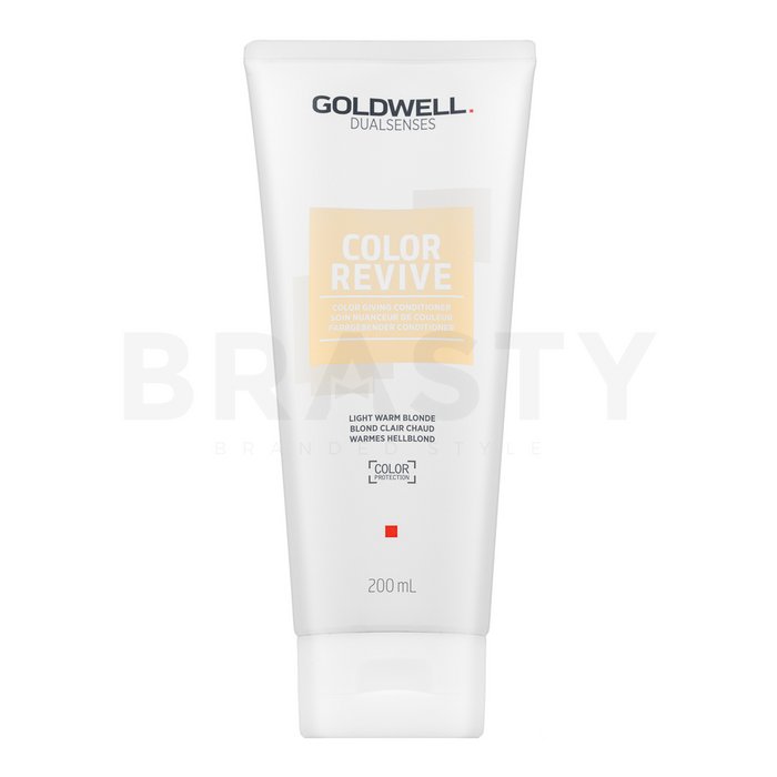 Goldwell dualsenses color revive conditioner balsam hrănitor pentru revigorarea nuantelor calde de blond light warm blonde 200 ml