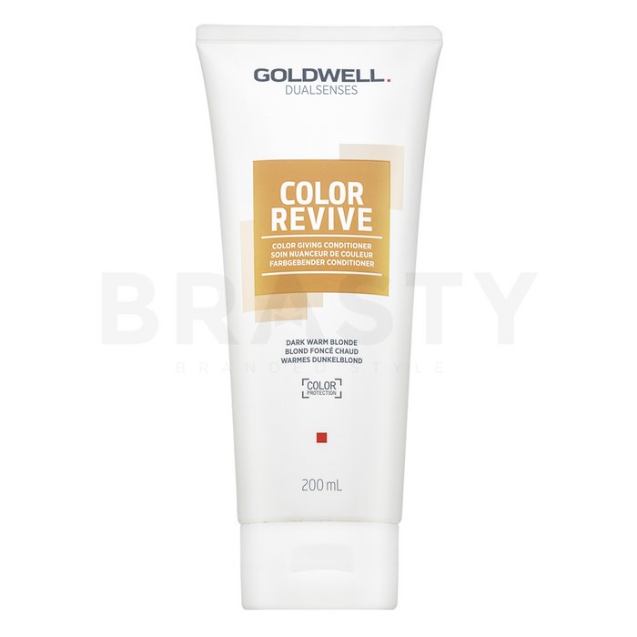 Goldwell Dualsenses Color Revive Conditioner Dark Warm Blonde balsam hrănitor pentru revigorarea nuantelor calde de blond 200 ml