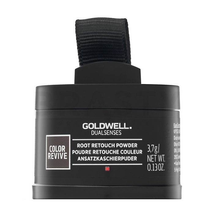 Goldwell dualsenses color revive root retouch powder corector pentru acoperirea firelor carunte de par pentru păr castaniu medium brown 3,7 g