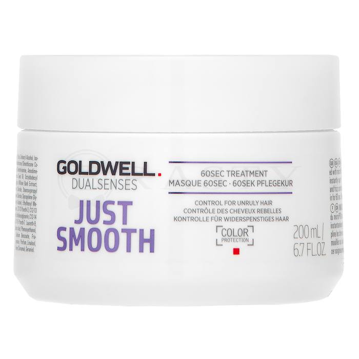 Goldwell Dualsenses Just Smooth 60sec Treatment mască de netezire pentru păr indisciplinat 200 ml