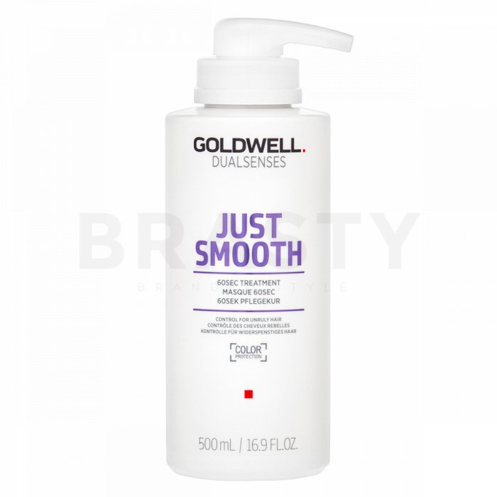 Goldwell dualsenses just smooth 60sec treatment mască de netezire pentru păr indisciplinat 500 ml