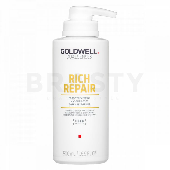 Goldwell dualsenses rich repair 60sec treatment masca pentru păr uscat si deteriorat 500 ml