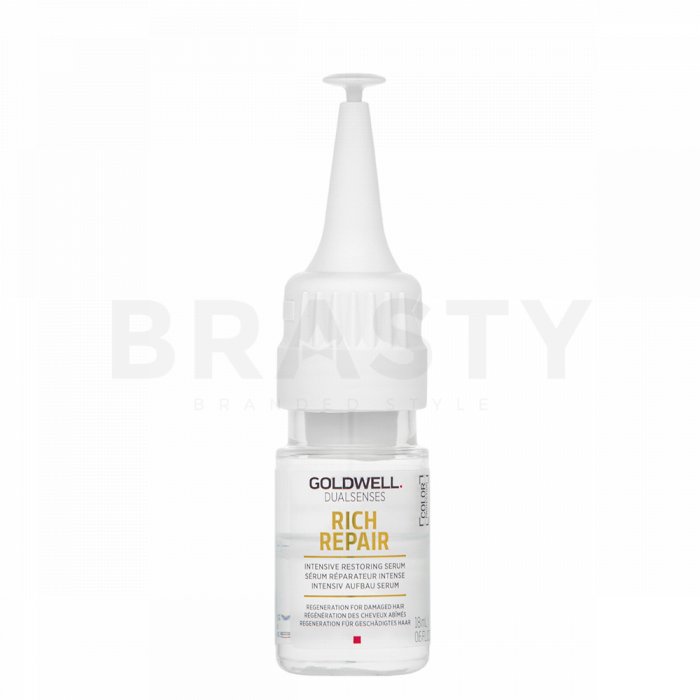 Goldwell dualsenses rich repair regeneration serum tratament pentru par pentru păr uscat si deteriorat 12 x 18 ml