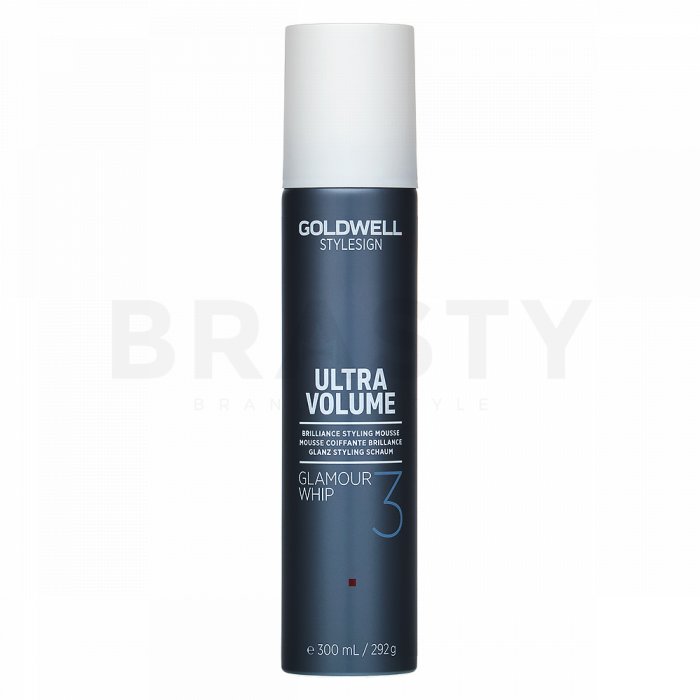 Goldwell stylesign ultra volume glamour whip intaritor spuma pentru strălucirea părului 300 ml
