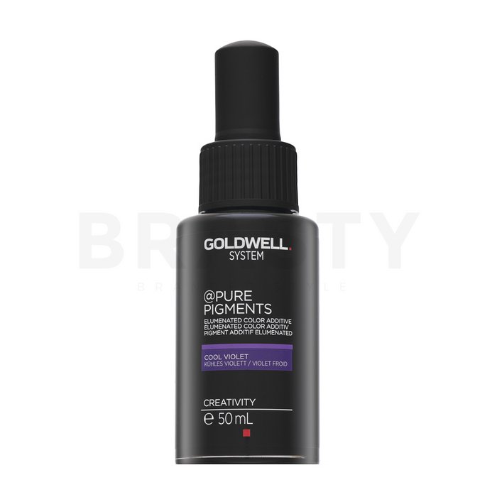 Goldwell system pure pigments elumenated color additive picături concentrate cu pigmenți colorați cool violet 50 ml