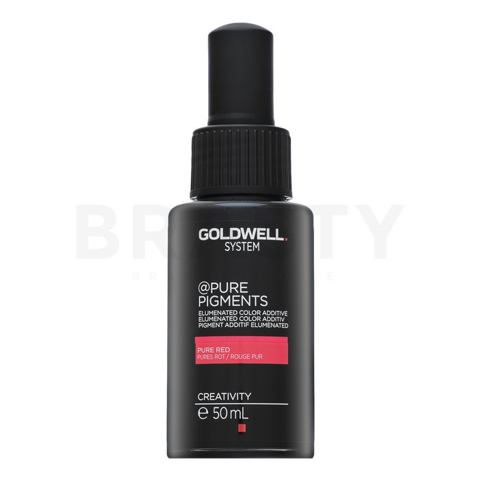 Goldwell system pure pigments elumenated color additive picături concentrate cu pigmenți colorați pure red 50 ml