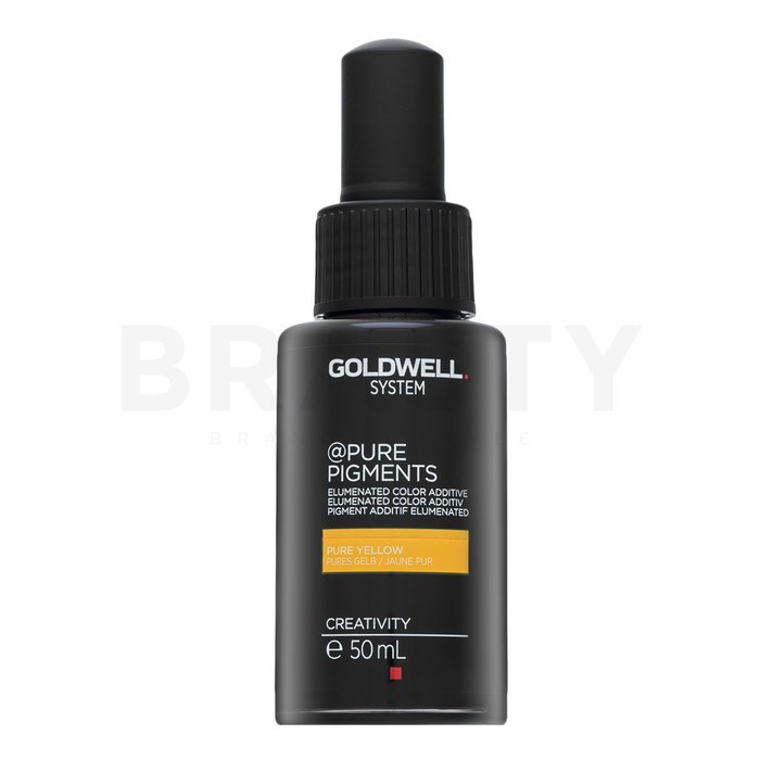 Goldwell system pure pigments elumenated color additive picături concentrate cu pigmenți colorați pure yellow 50 ml