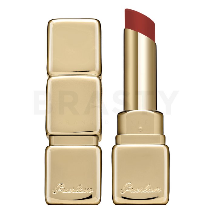 Guerlain KissKiss Shine Bloom Lip Colour 509 Wild Kiss ruj cu efect matifiant 3,2 g brasty.ro imagine noua