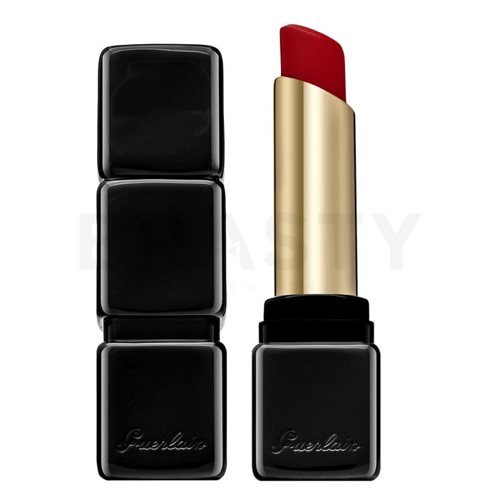 Guerlain KissKiss Tender Matte Lipstick 775 Kiss Rouge ruj cu efect matifiant 2,8 g brasty.ro imagine noua