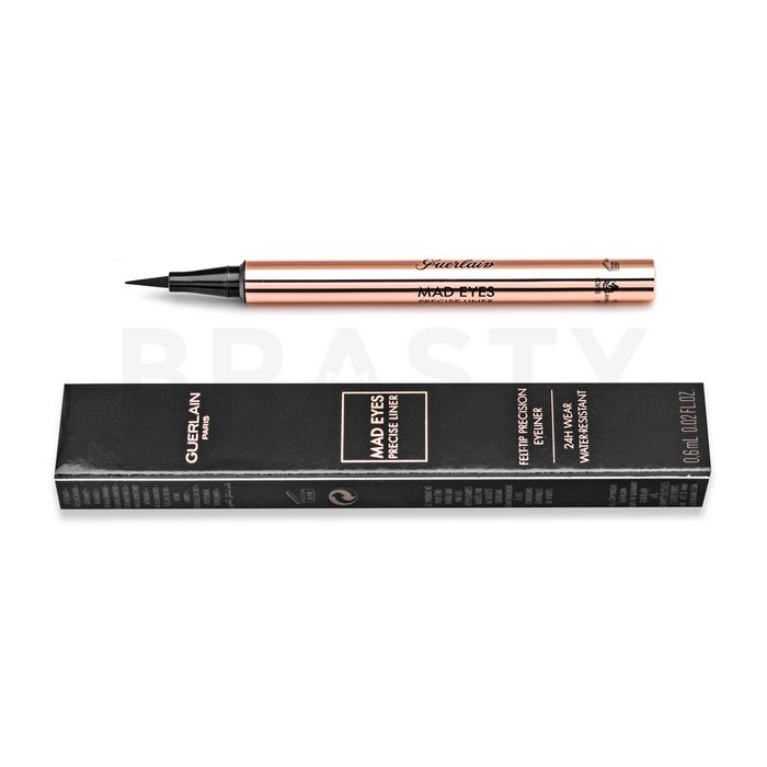 Guerlain mad eyes precise liner 01 matte black eyeliner în fix