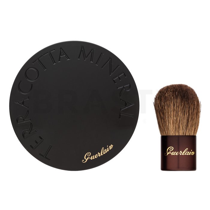 Guerlain terracotta mineral flawless bronzing powder 03 dark pudra bronzanta pentru o piele luminoasă și uniformă 3 g