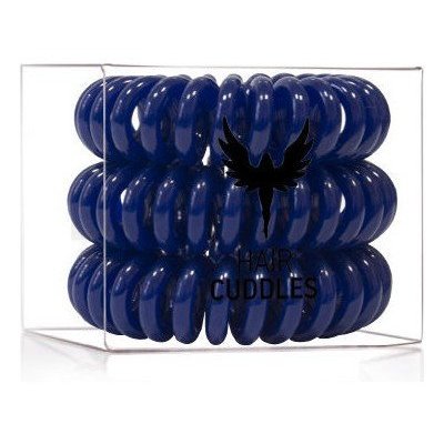 Hh simonsen hair cuddles 3 pcs inel de păr dark blue