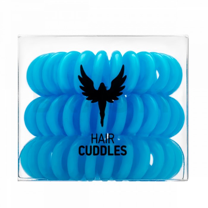 Hh simonsen hair cuddles 3 pcs inel de păr light blue