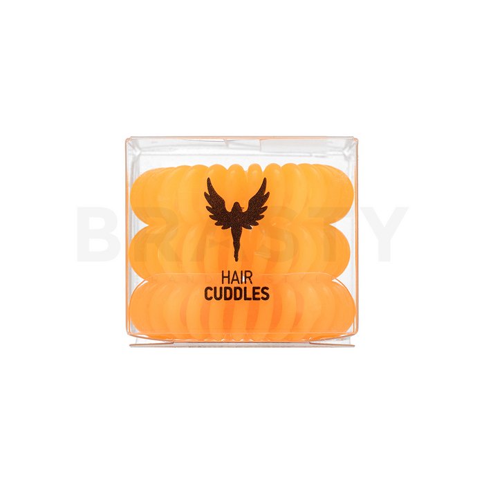 Hh simonsen hair cuddles 3 pcs inel de păr orange