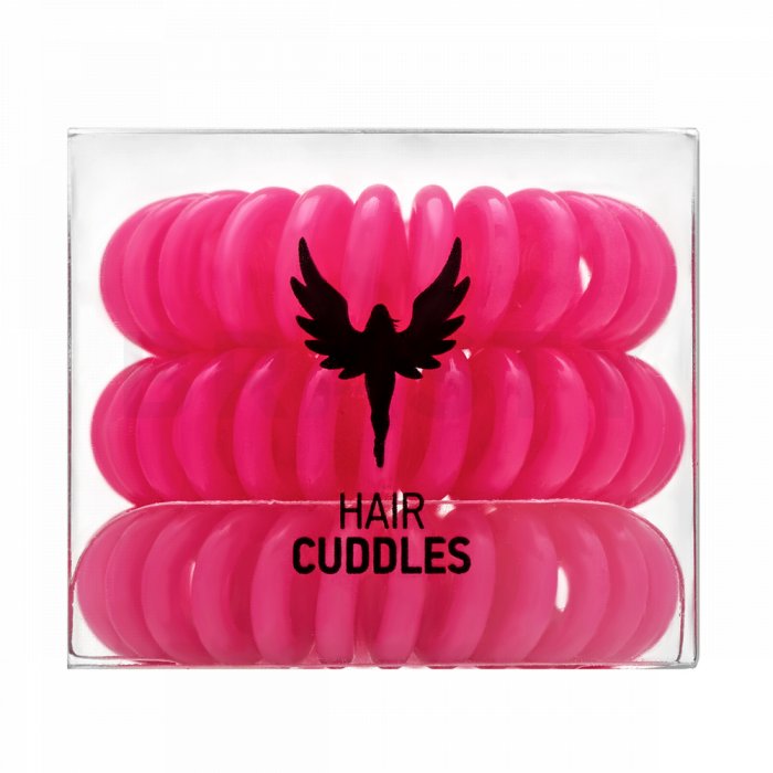 Hh simonsen hair cuddles 3 pcs inel de păr pink