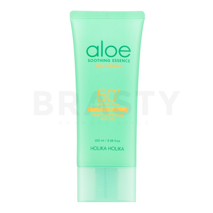 Holika holika aloe soothing essence spf50+ face   body waterproof sun gel emulsie hidratantă protecție solară 100 ml