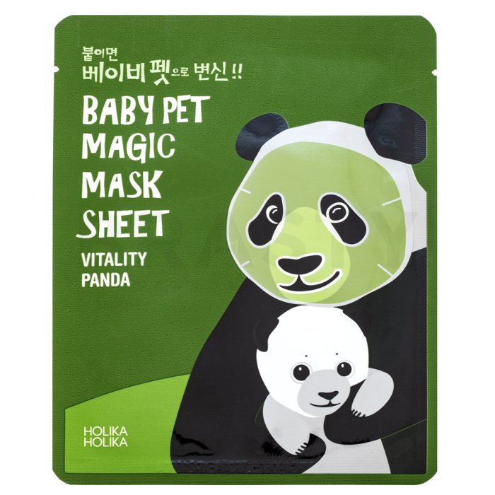 Holika holika baby pet magic mask sheet vitality - panda ser de modelare pe abdomen, coapse și fese