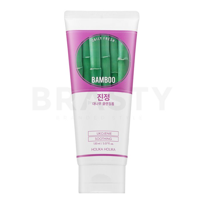 Holika holika daily fresh bamboo cleansing foam spumă de curățare pentru toate tipurile de piele 150 ml