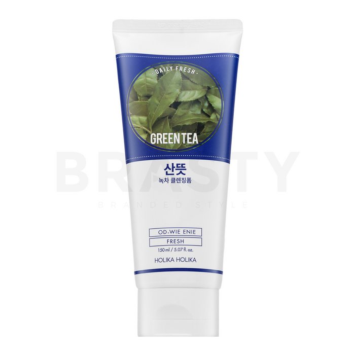 Holika holika daily fresh green tea cleansing foam spumă de curățare pentru piele problematică 150 ml