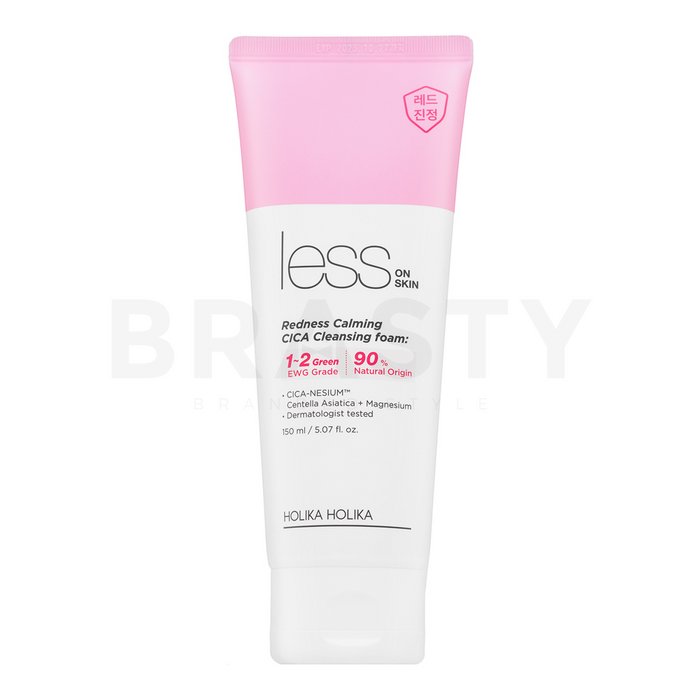 Holika holika less on skin redness calming cica cleansing foam spumă de curățare pentru piele sensibilă 150 ml