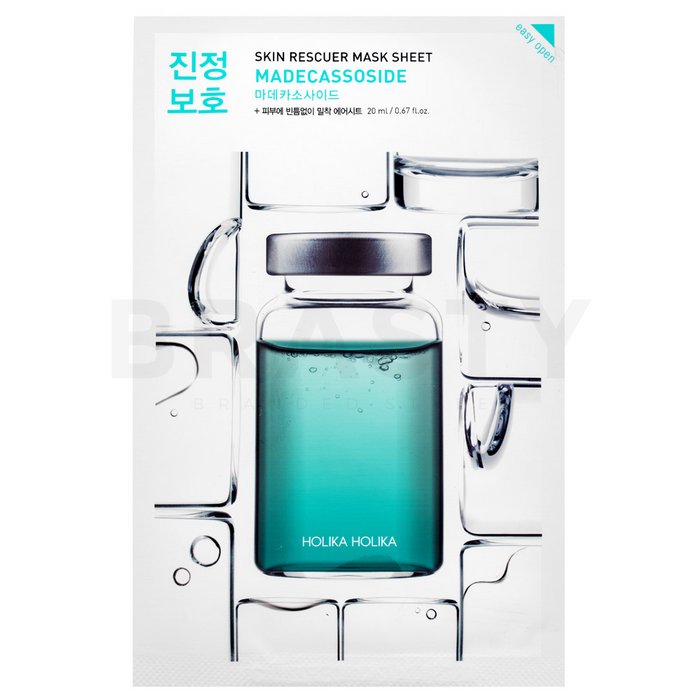 Holika holika skin rescuer mask sheet madecassoside ser de modelare pe abdomen, coapse și fese