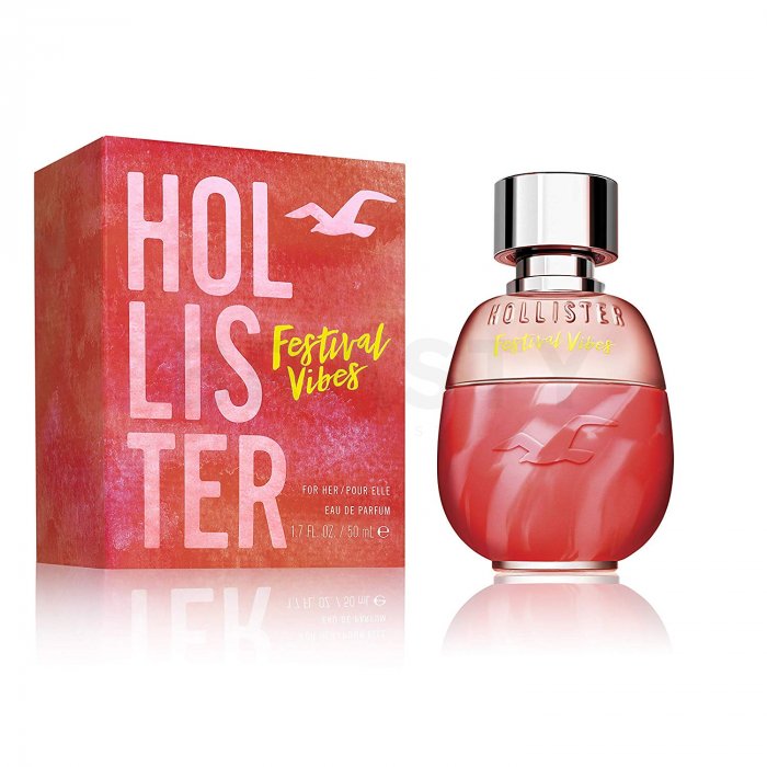Hollister festival vibes for her eau de parfum femei 50 ml