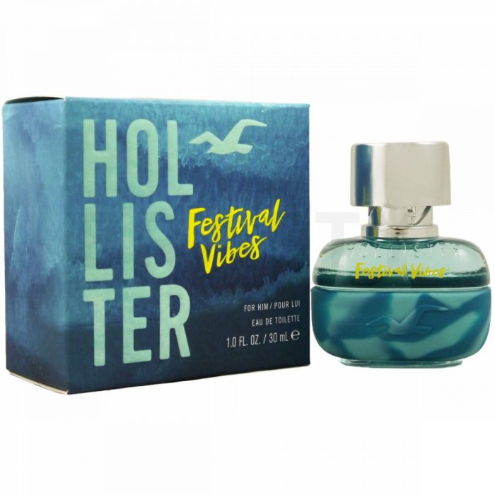 Hollister festival vibes for him eau de toilette bărbați 30 ml