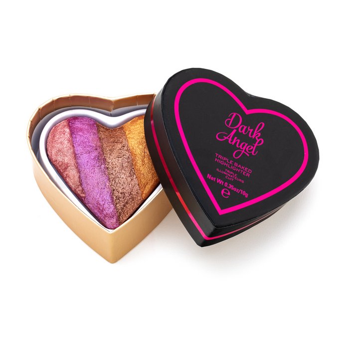 I heart revolution dark angel triple baked highlighter iluminator 10 g