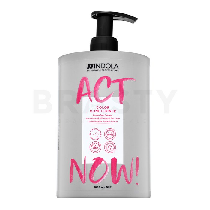 Indola act now! color conditioner balsam hrănitor pentru păr vopsit 1000 ml