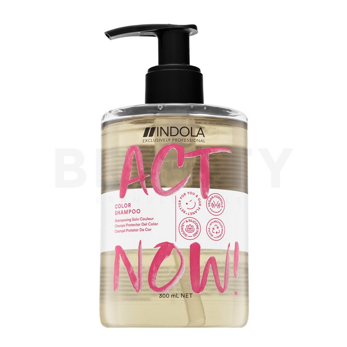 Indola act now! color shampoo șampon hrănitor pentru păr vopsit 300 ml