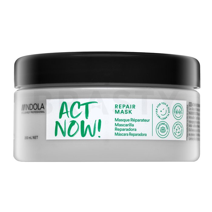 Indola act now! repair mask mască hrănitoare pentru păr deteriorat 200 ml