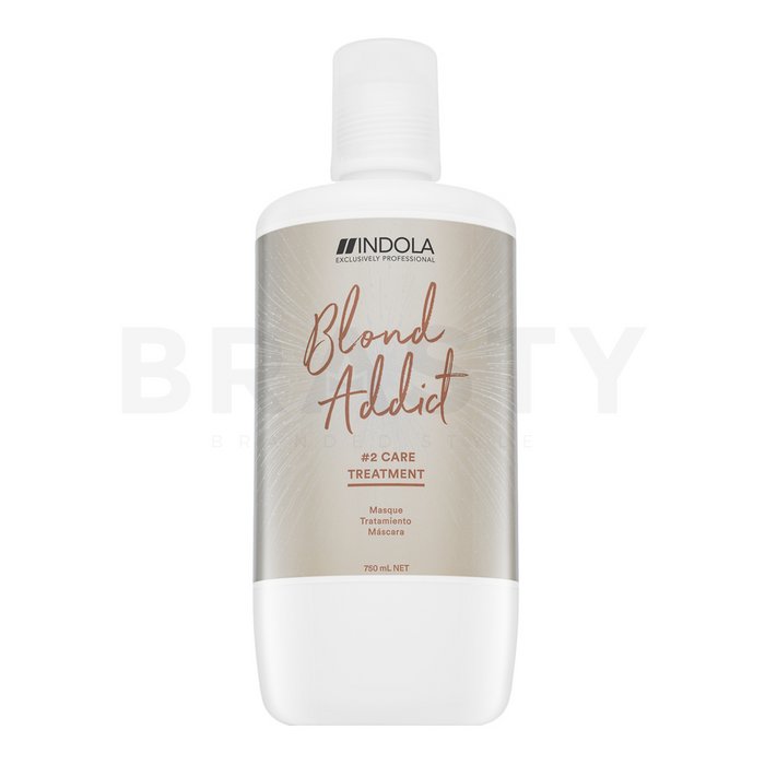 Indola blond addict 2 care treatment mască hrănitoare pentru păr blond 750 ml