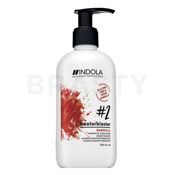 Indola colorblaster pigmented conditioner balsam nuanțator pentru păr vopsit nashville 200 ml