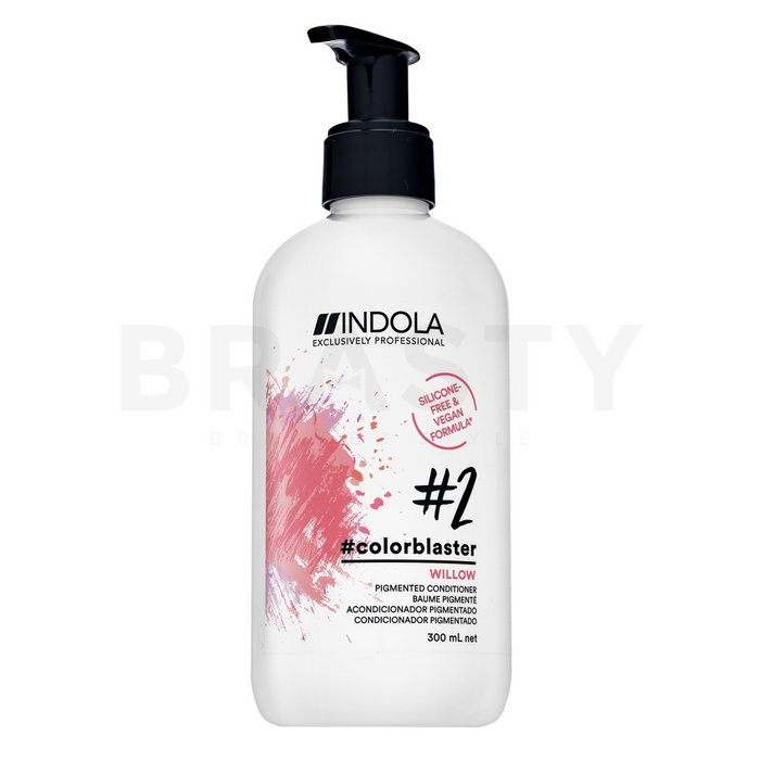 Indola colorblaster pigmented conditioner balsam nuanțator pentru păr vopsit willow 200 ml