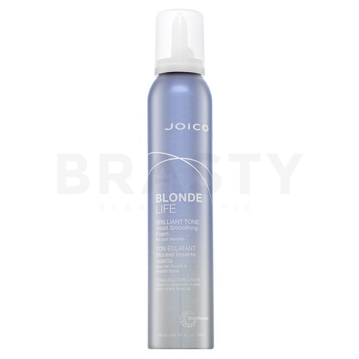 Joico blonde life brilliant tone violet brightening foam pentru păr blond 200 ml