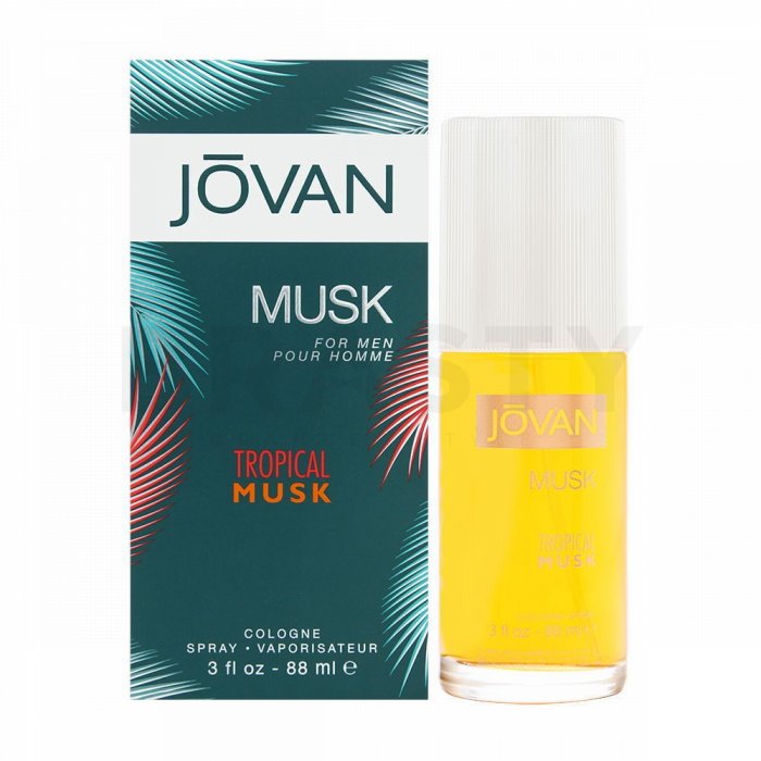Jovan tropical musk eau de cologne pentru bărbați 88 ml