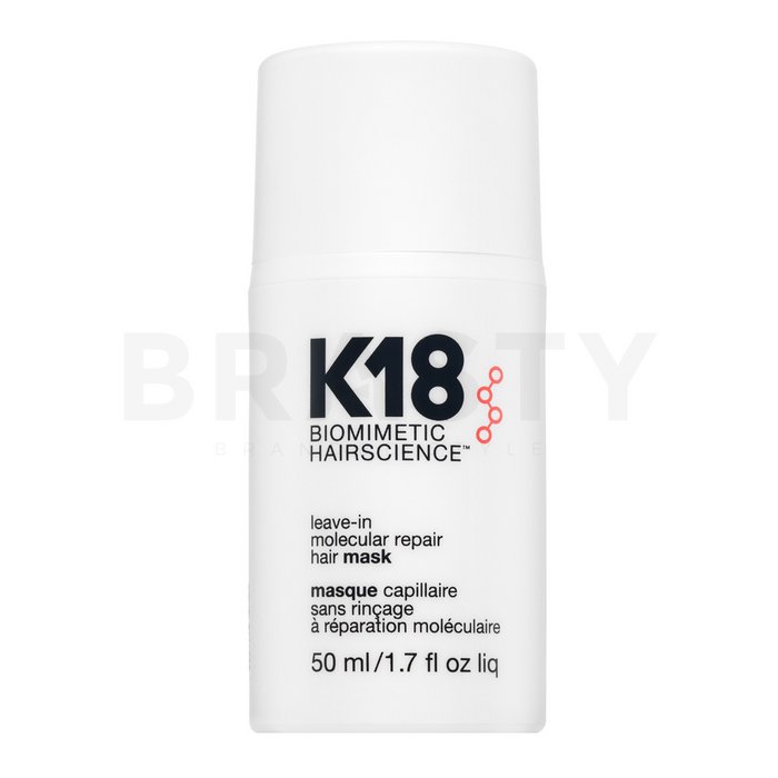 K18 leave-in molecular repair hair mask îngrijire fără clătire î pentru păr foarte uscat si deteriorat 50 ml