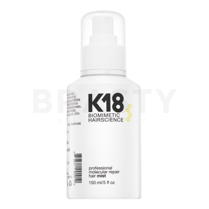 K18 professional molecular repair hair mist sprei hrănitor pentru păr pentru păr foarte uscat si deteriorat 150 ml