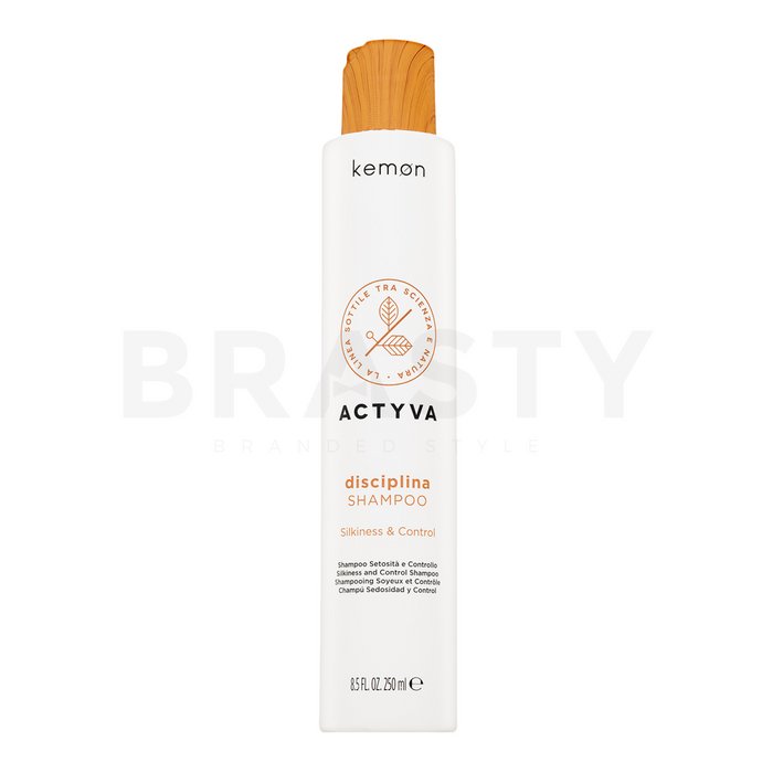 Kemon actyva disciplina shampoo șampon de netezire pentru păr aspru si indisciplinat 250 ml