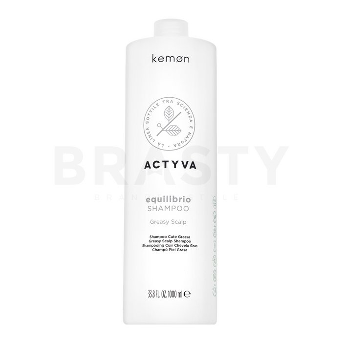 Kemon actyva equilibrio shampoo șampon hrănitor pentru păr aspru 1000 ml