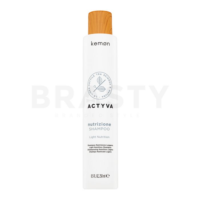 Kemon actyva nutrizione light shampoo șampon hrănitor pentru păr fin 250 ml