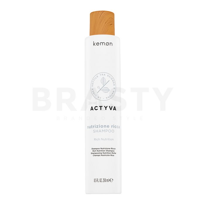 Kemon actyva nutrizione rich shampoo șampon hrănitor pentru păr aspru si uscat 250 ml