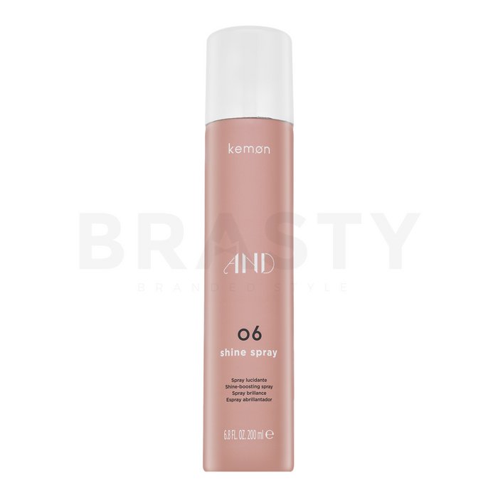 Kemon and 06 shine spray spray pentru styling pentru strălucirea părului 200 ml