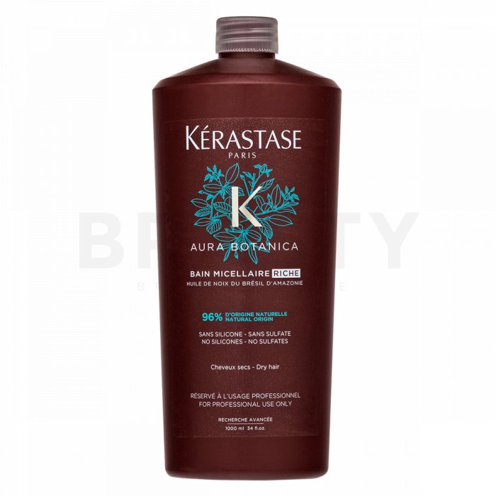 Kérastase aura botanica bain micellaire riche șampon naturale pentru păr slăbit 1000 ml